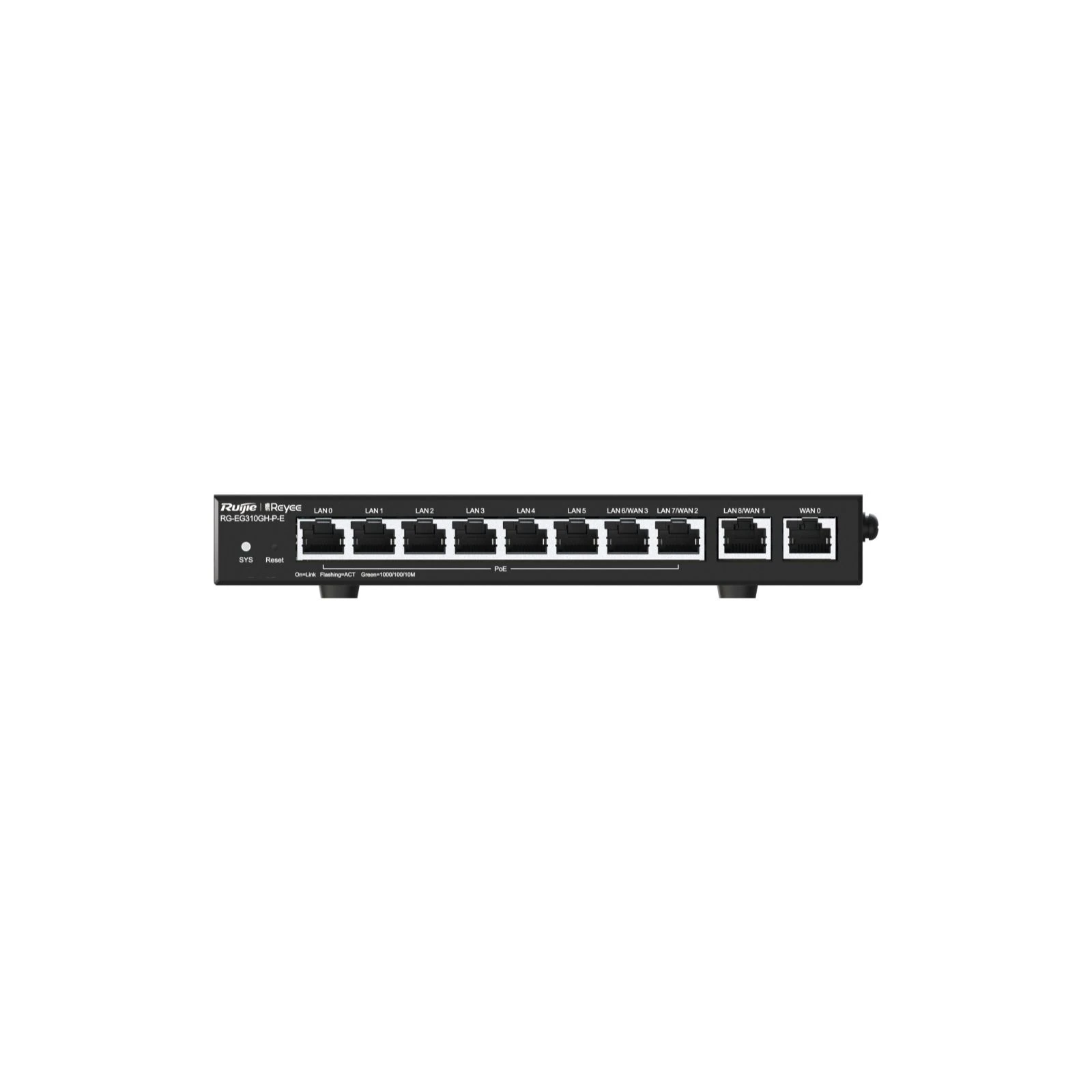 Ruijie Networks RG-EG310GH-P-E (UA) Режимы работы: проводной