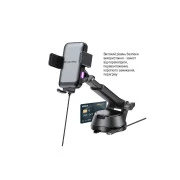 Універсальний автотримач ColorWay AutoSense Car Wireless Charger 2 (Dashboard+Air Vent) 15W (CW-CHAW040Q-BK) (UA)