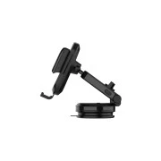 Універсальний автотримач ColorWay Dashboard Car Wireless Charger 15W Black (CW-CHAW037Q-BK) (UA)