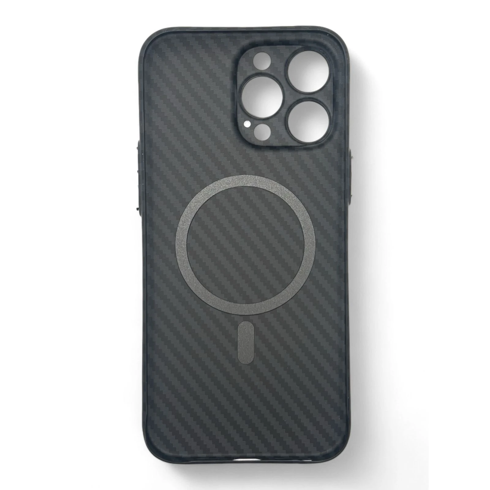 Чохол для мобільного телефону BeCover Carbonite Case (MagSafe) Apple iPhone 16 Pro Max Black (712069) (UA) Тип корпусу для телефону  Видона 