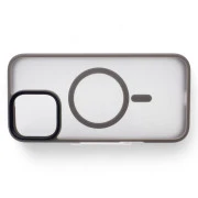 Чехол для мобильного телефона BeCover Metal Buttons Case (MagSafe) для Apple iPhone 16 Pro Gray (712098) (UA)