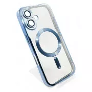 Чохол для мобільного телефону BeCover TPU Chrome Case (MagSafe) Apple iPhone 16 Plus Sierra Blue (712077) (UA)