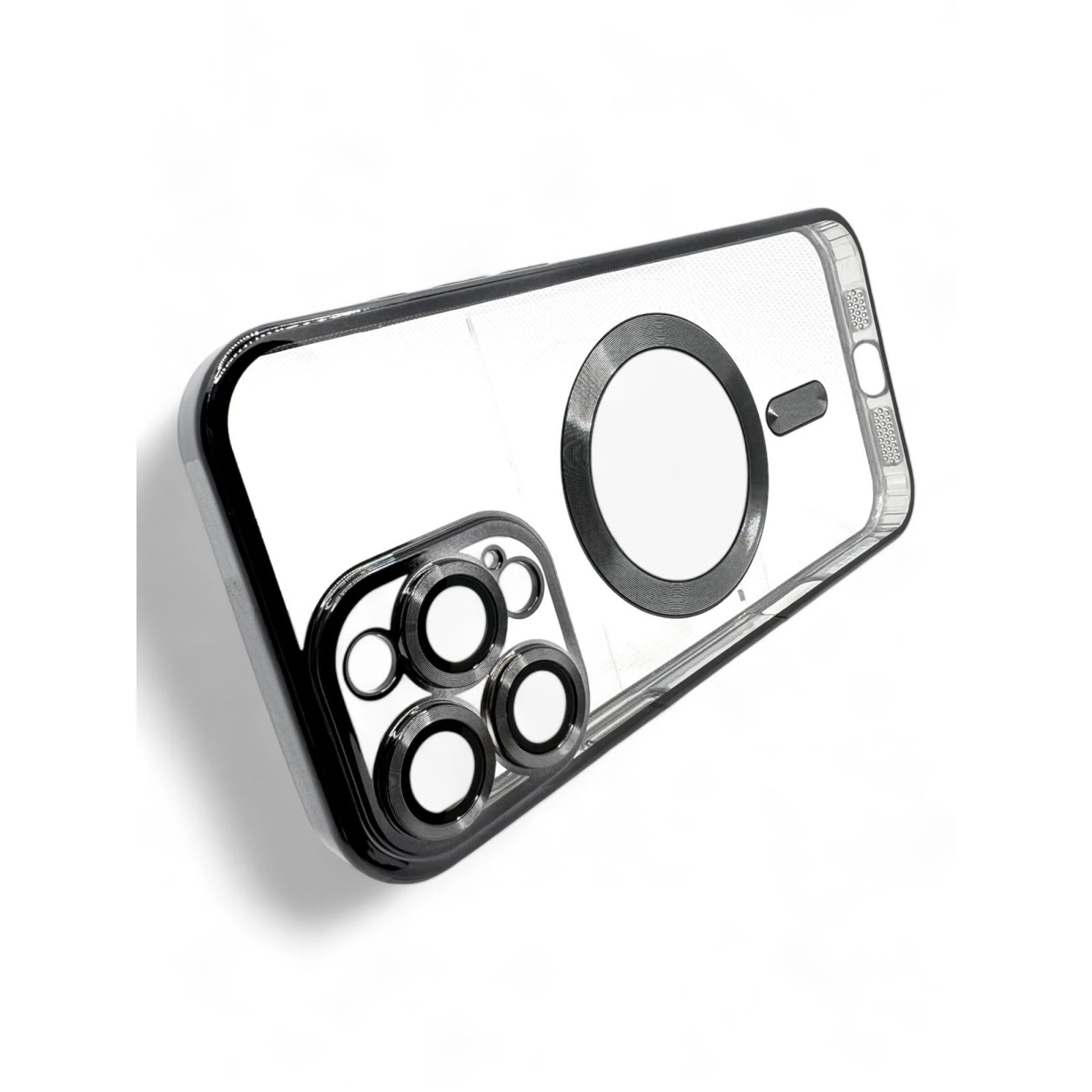 Чехол для мобильного телефона BeCover TPU Chrome Case (MagSafe) для Apple iPhone 16 Pro Max Black (712085) (UA) Совместимость с моделями Apple iPhone 16 Pro Max