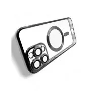 Чехол для мобильного телефона BeCover TPU Chrome Case (MagSafe) для Apple iPhone 16 Pro Max Black (712085) (UA)