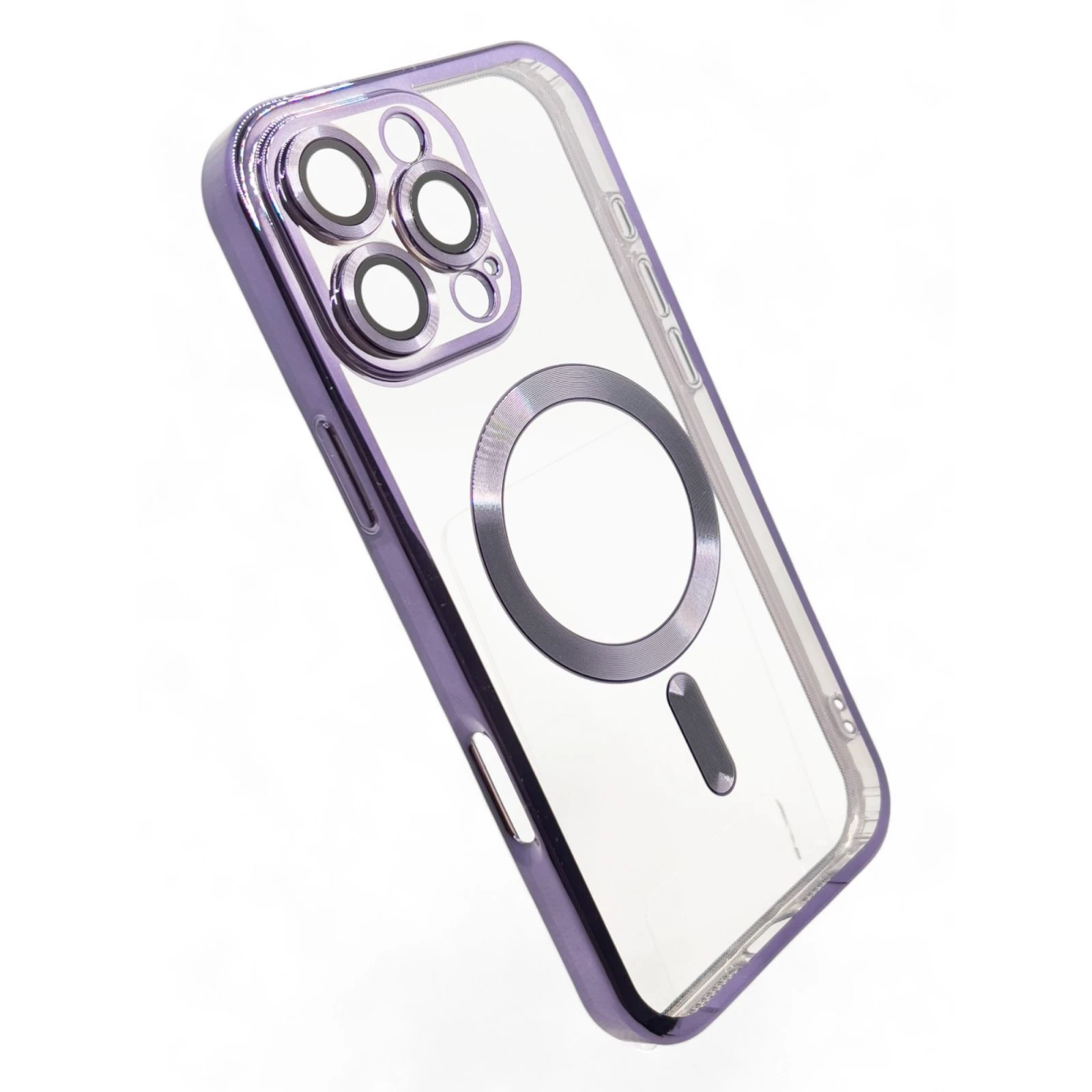 Чехол для мобильного телефона BeCover TPU Chrome Case (MagSafe) для Apple iPhone 16 Pro Purple (712084) (UA) Тип чехла для телефона накладка