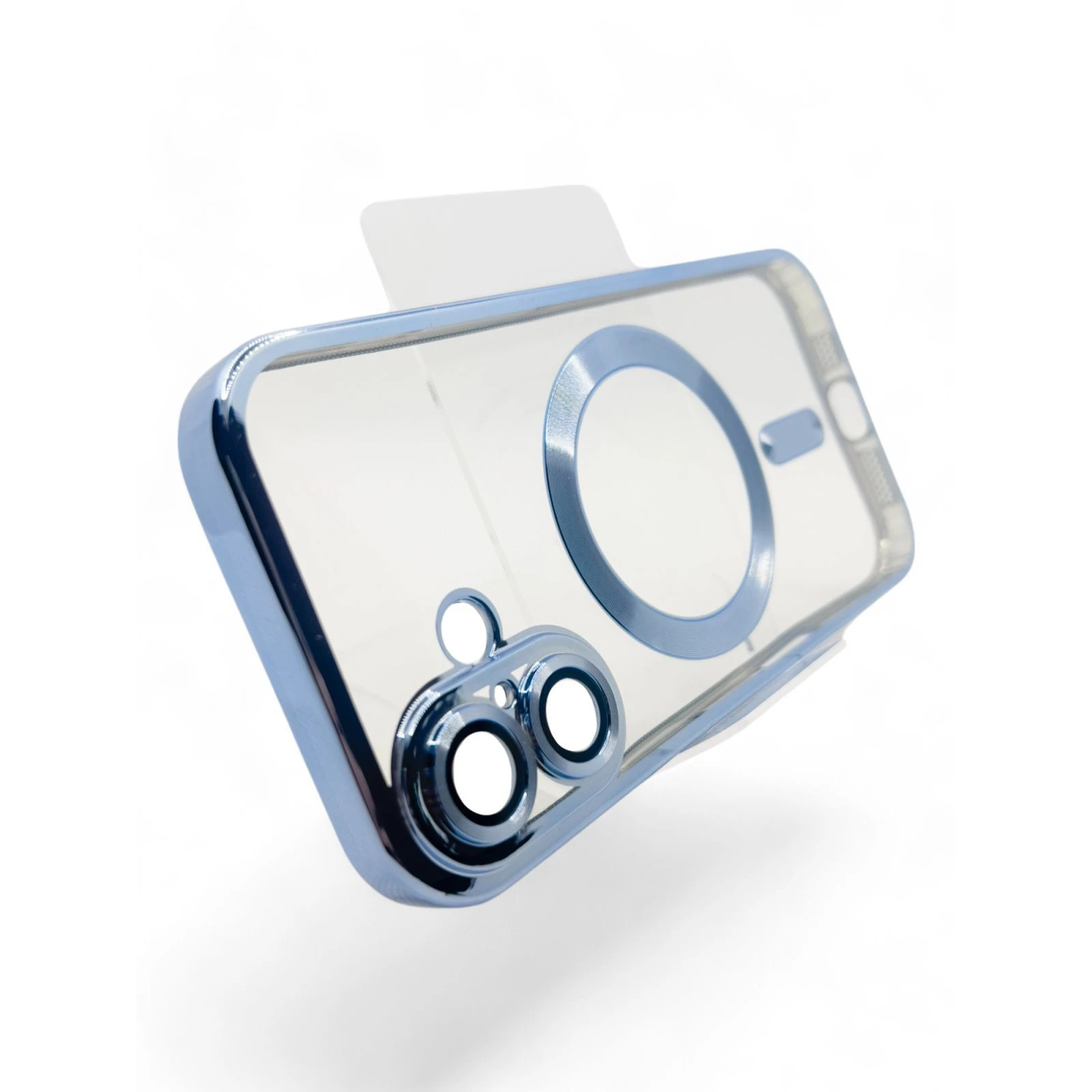 Чохол для мобільного телефону BeCover TPU Chrome Case (MagSafe) для Apple iPhone 16 Sierra Blue (712072) (UA) Сумісність з моделями Apple iPhone 16