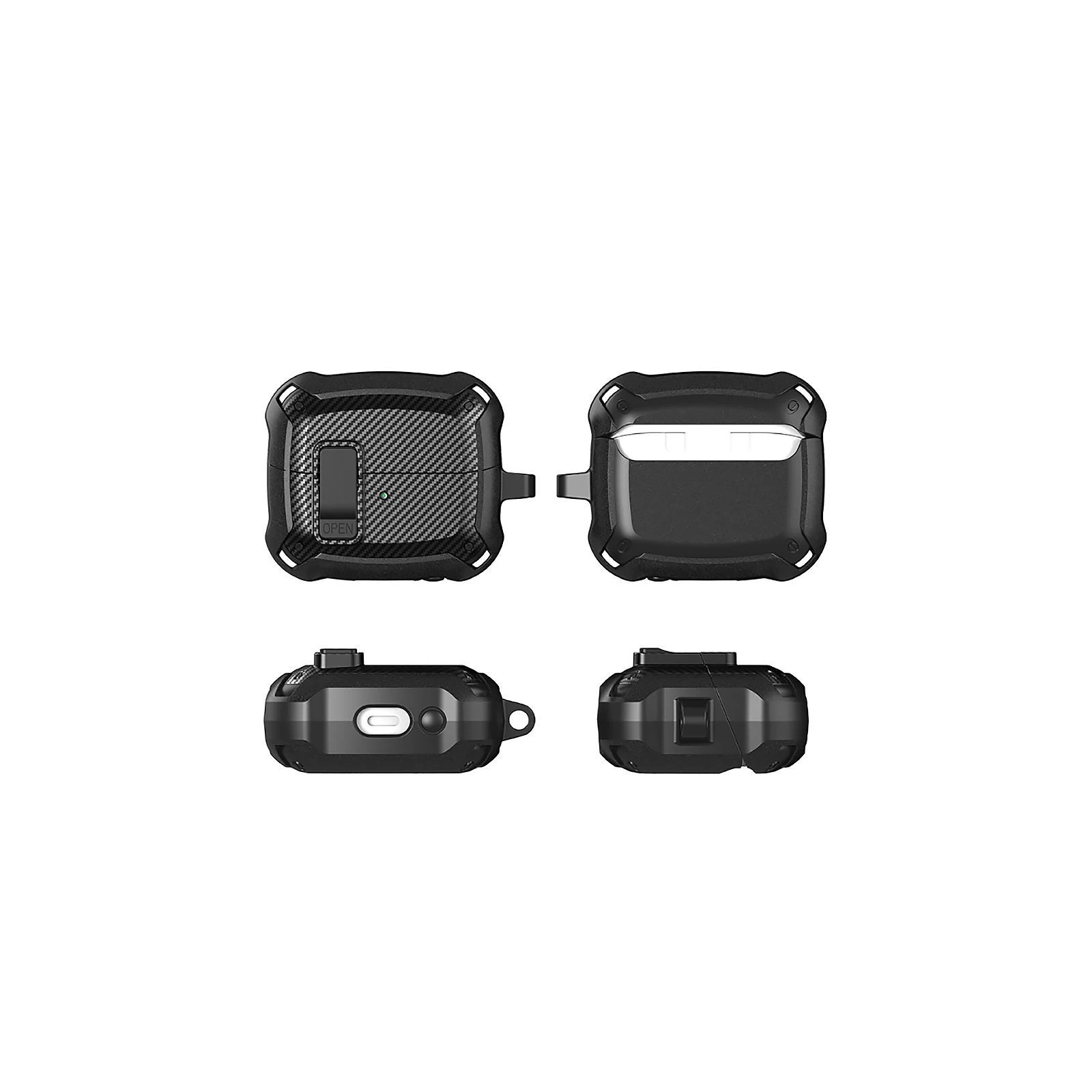 Чохол для навушників BeCover Protective TPU для Samsung Galaxy Buds 3 Black (711997) (UA)