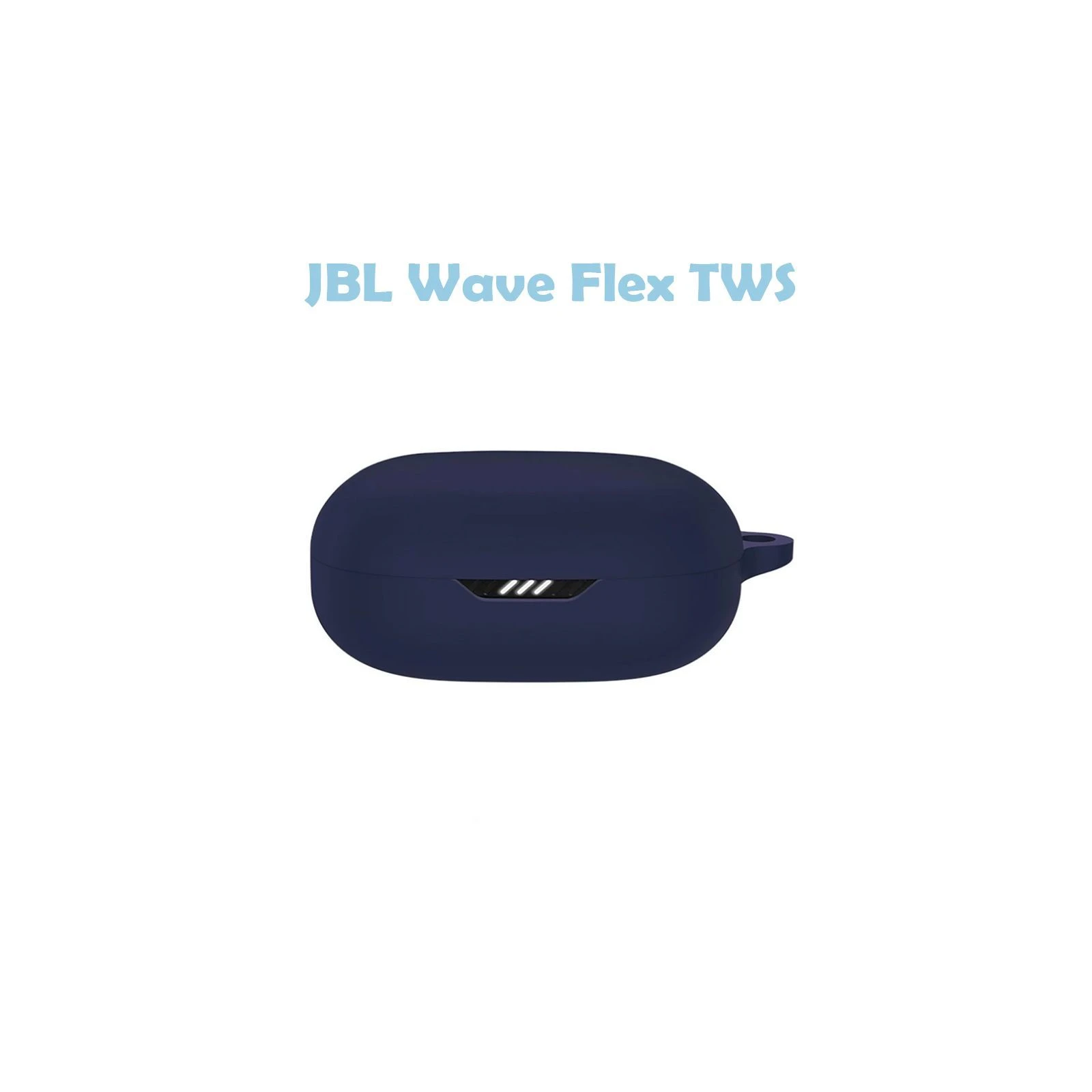 Чохол для навушників BeCover Silicon JBL Wave Flex TWS Deep Blue (710193) (UA) Сумісність з брендом JBL