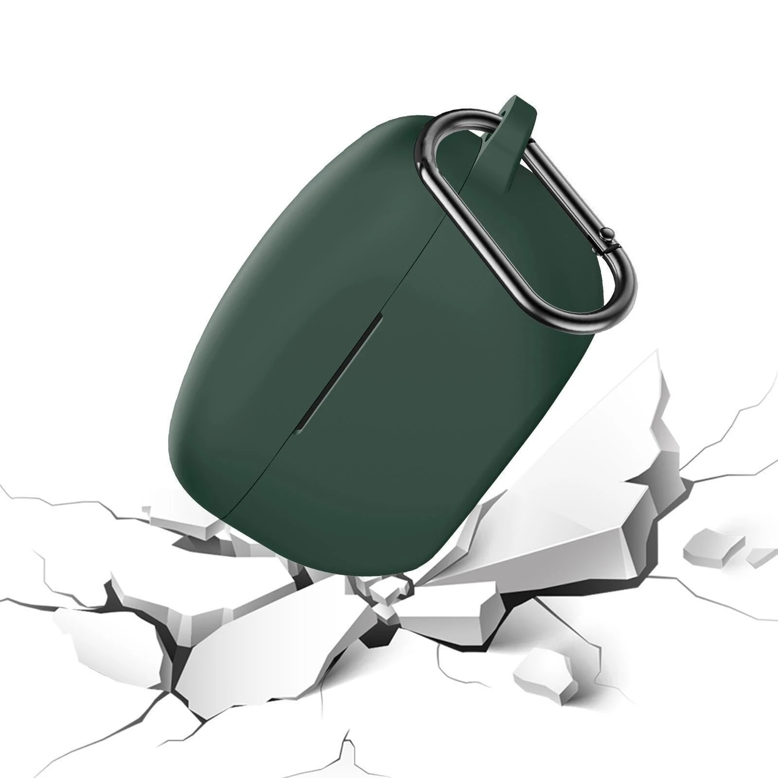 Чохол для навушників BeCover Silicon для Sony WF-1000XM5 Dark Green (710182) (UA) Особливості силіконовий