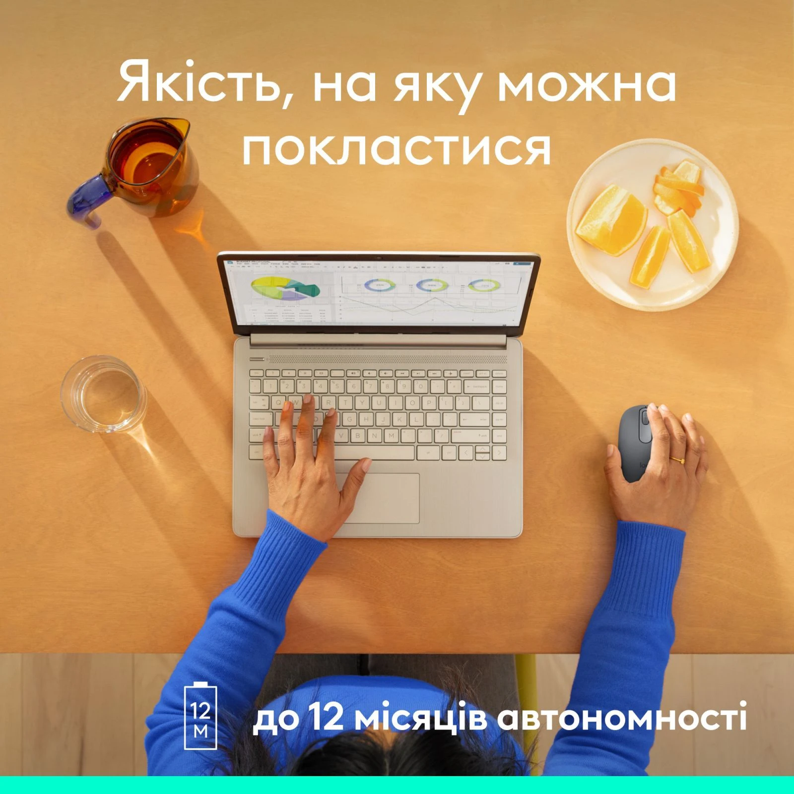 Logitech M196 Bluetooth Graphite (910-007459) (UA) Интерфейс подключения Bluetooth