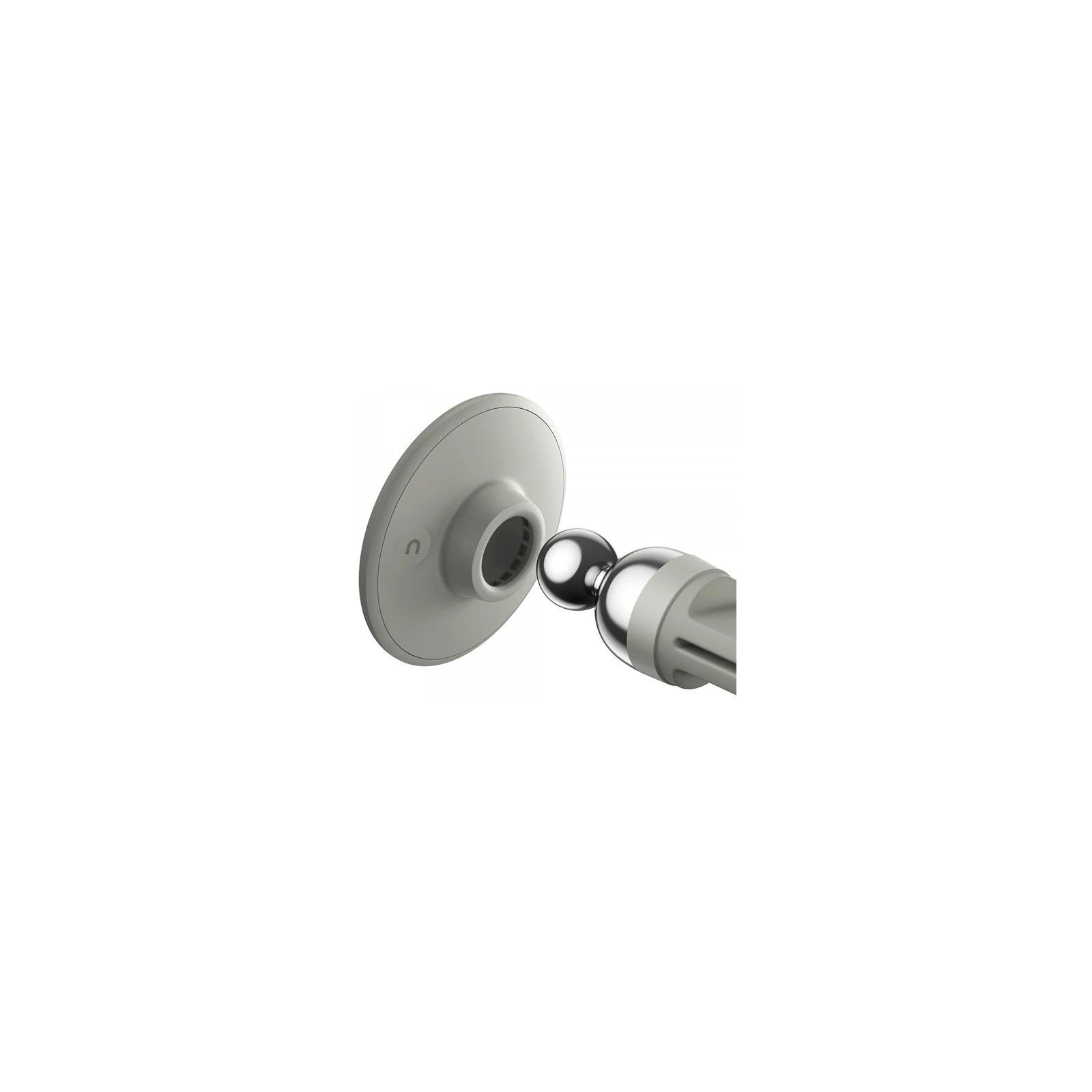Універсальний автотримач Baseus Magnetic (на грати) creamy-white (SUCC000102) (UA) Тип кріплення: дефлектор;