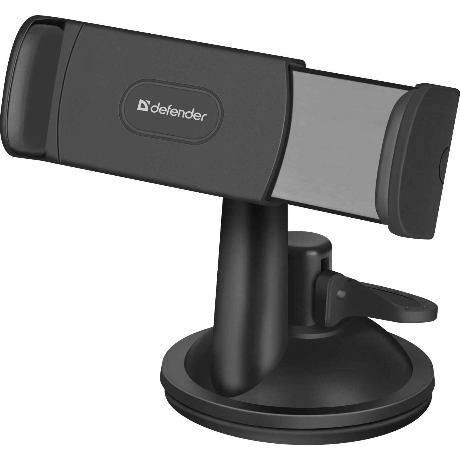 Універсальний автотримач Defender CH-155+ 60-85 мм (29155) (UA) Тип кріплення: клейка основа;