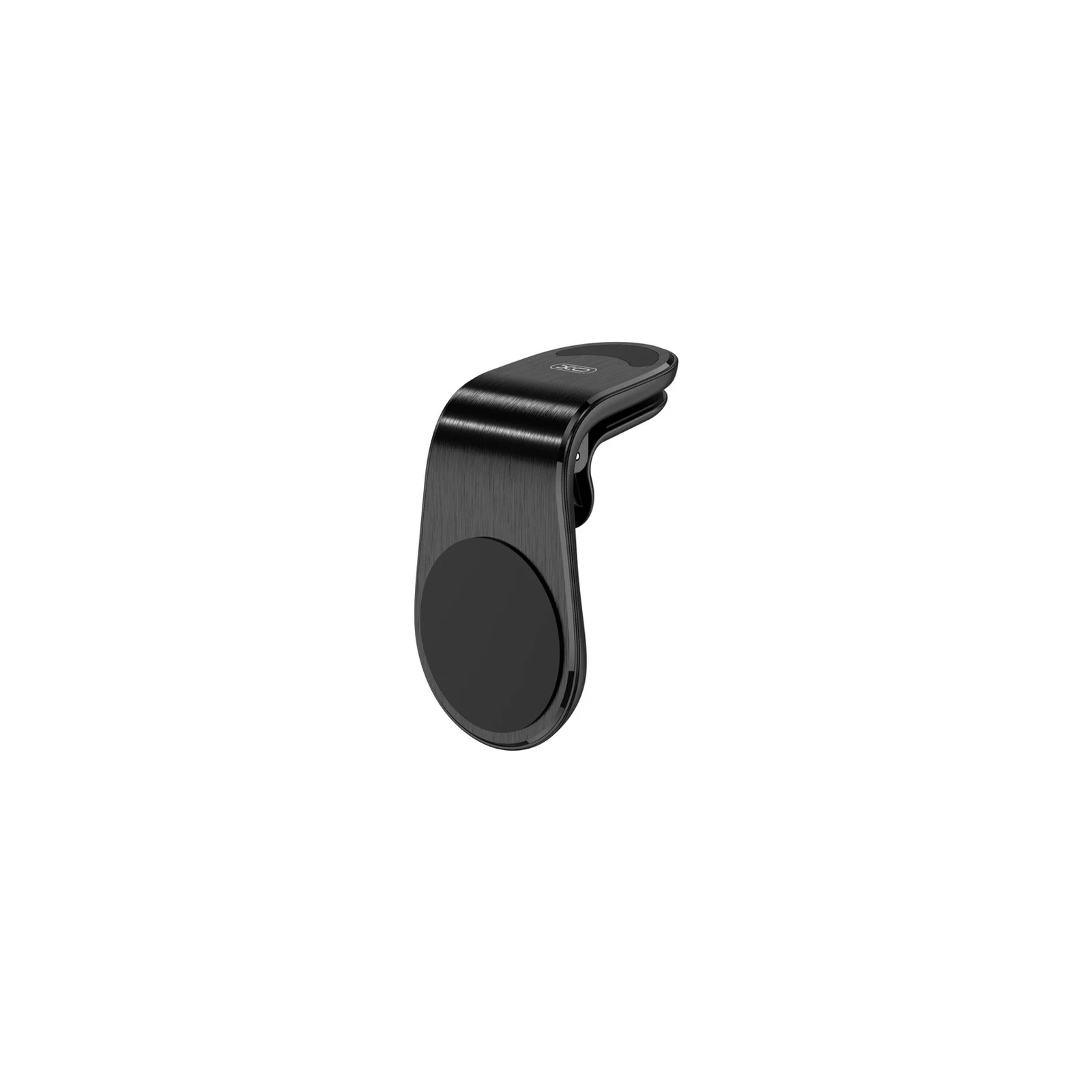 Універсальний автотримач XO на дефлектор C82 Flat Magnetic Black (XO-C82BK) (UA)