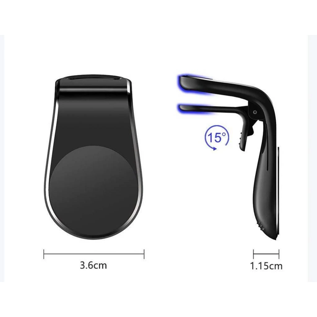 Універсальний автотримач XoKo RM-C70 Flat Magnetic space grey (XK-RM-C70-SPGR) (UA) Тип кріплення: кріпиться на