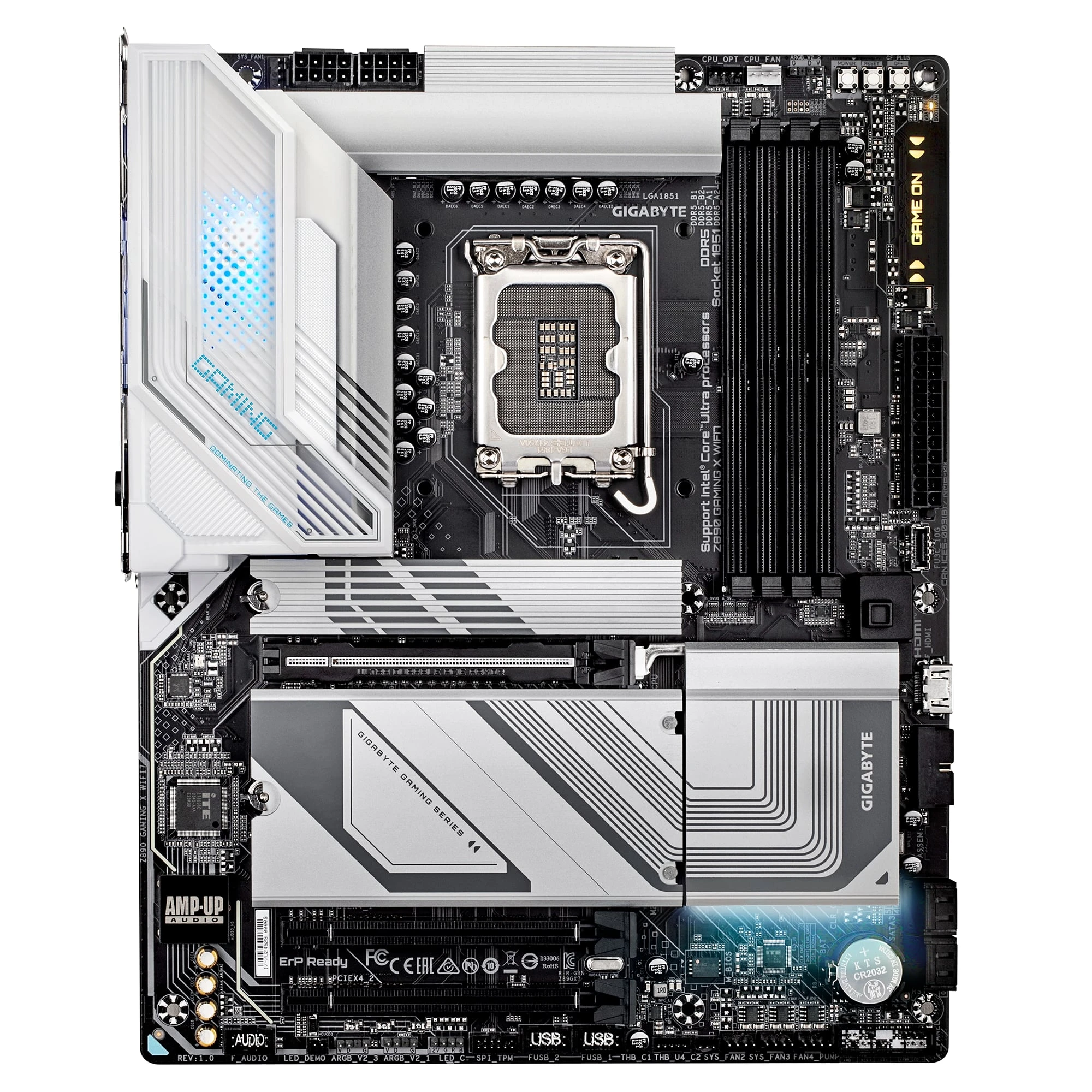 Gigabyte Z890 Gaming X WiFi7 Socket 1851 (UA) Призначення: для настільного ПК;