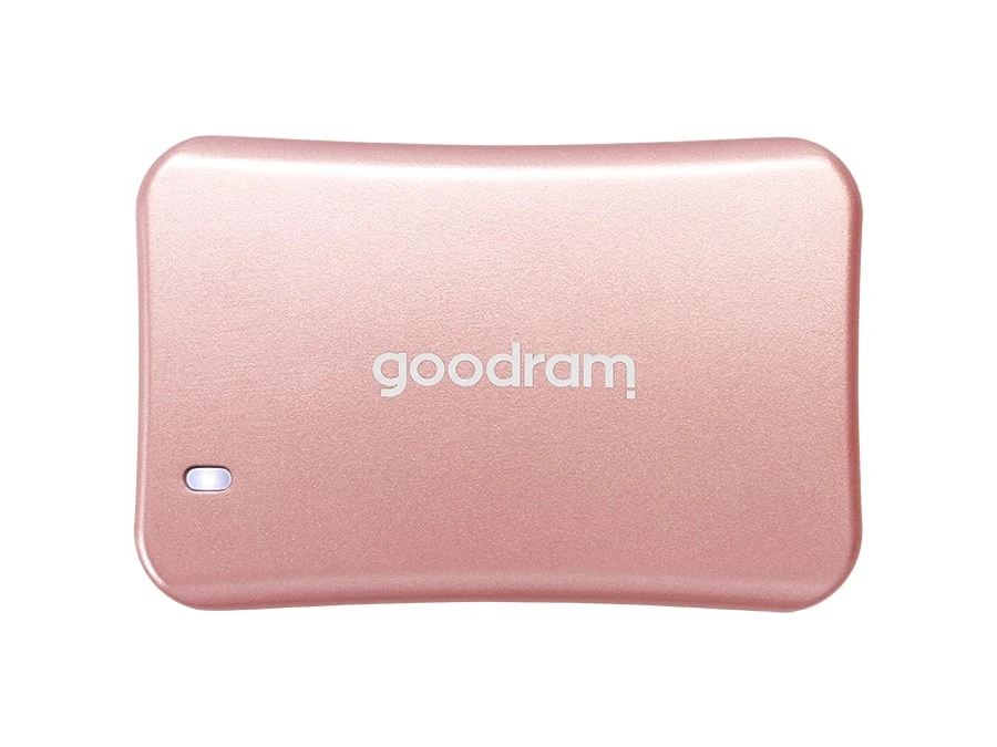 2.5 USB 500GB Goodram HX200 Rose Gold (SSDPR-HX200-500-RG) Объем: 500 ГБ; Интерфейс: USB 3.2 Type-C;
