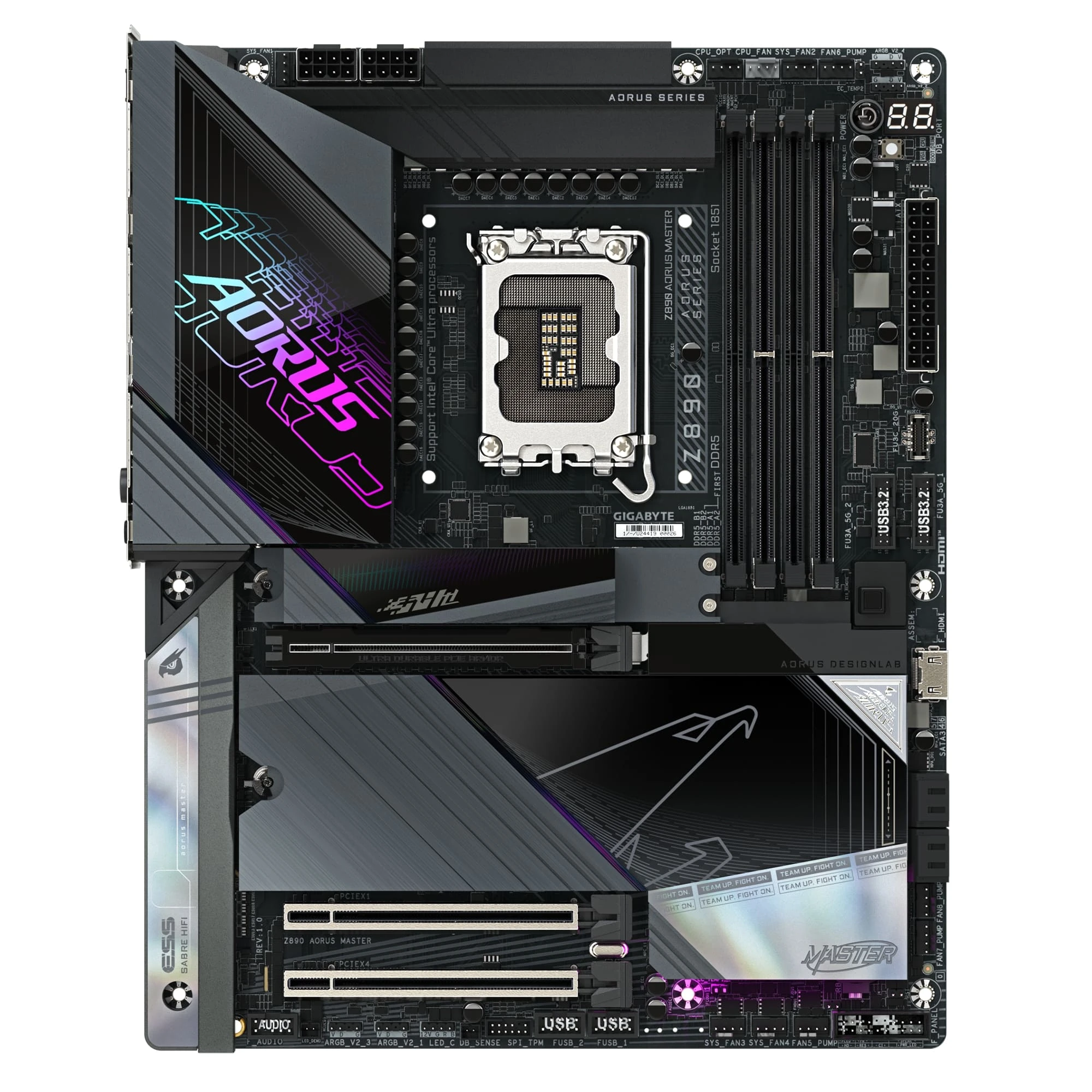 Gigabyte Z890 Aorus Master Socket 1851 (UA) Призначення для настільного ПК