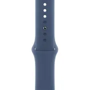 Apple Watch SE 2 GPS 44mm Silver Aluminium Case w. Denim Sport Band - M/L (MXER3)