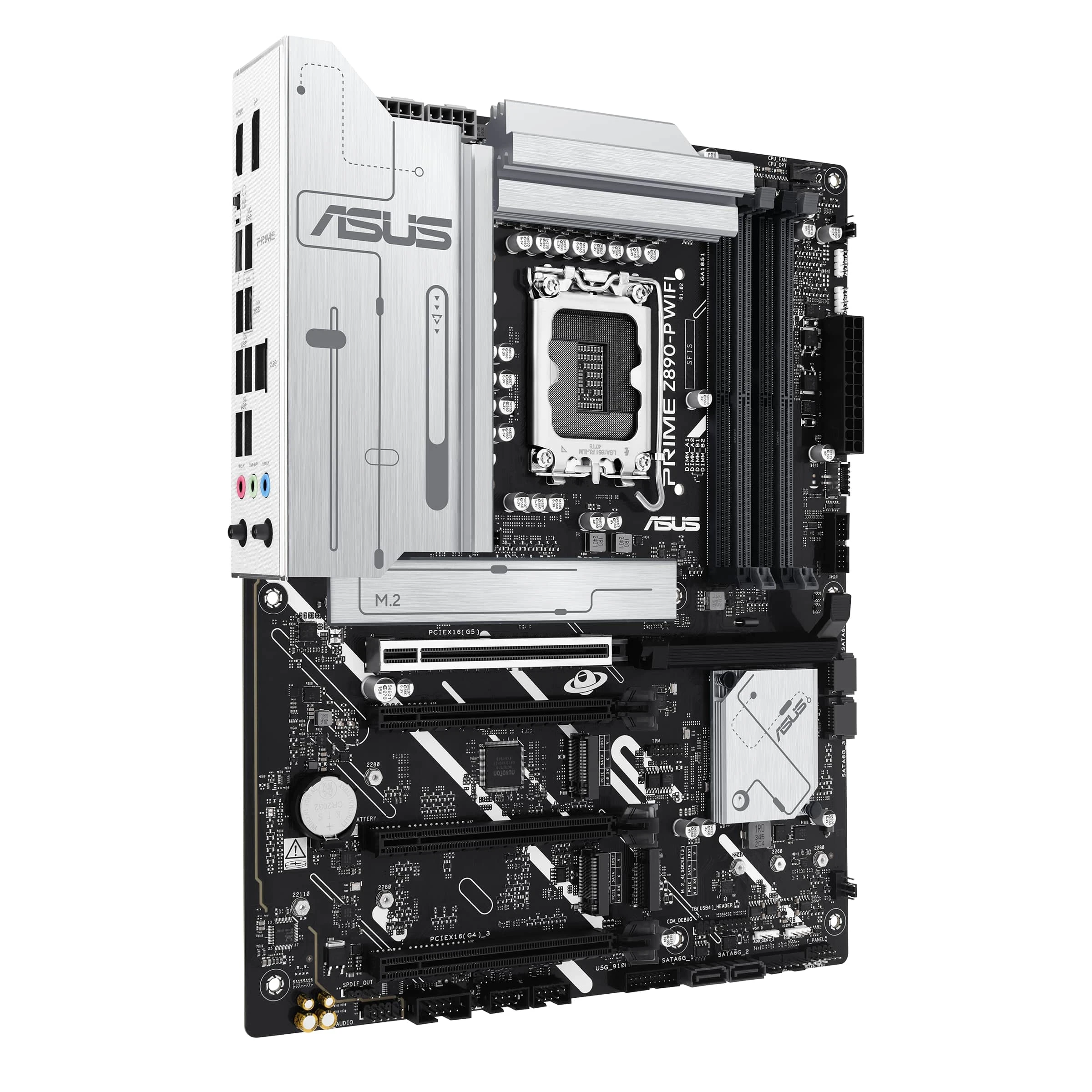 ASUS PRIME Z890-P WIFI (90MB1I70-M0EAY0) (UA) Тип разъема DDR5