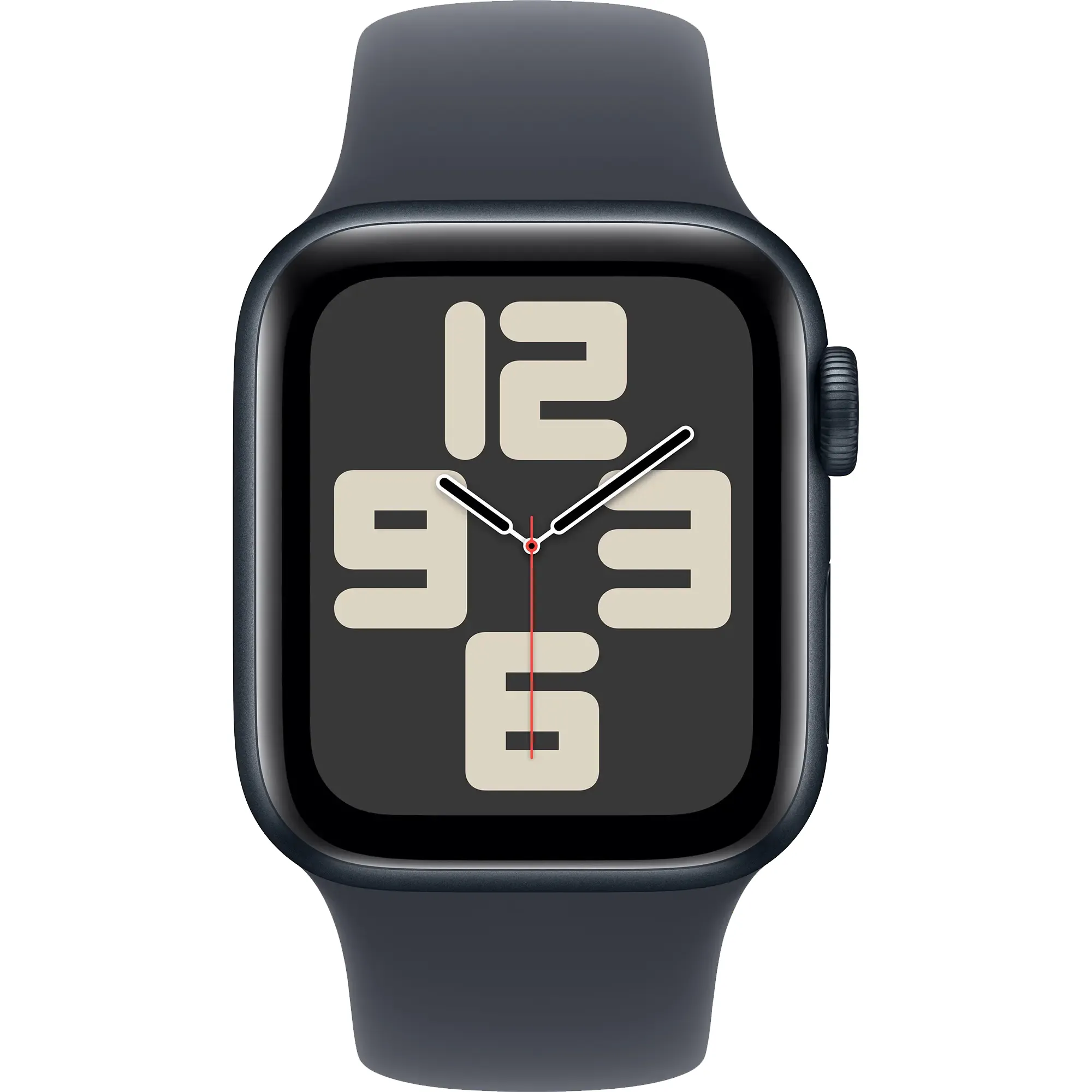 Apple Watch SE 2 GPS 40mm Midnight Aluminium Case w. Midnight Sport Band - M/L (MXE93) Бренд: Apple; Линейка: Watch SE 2; iOS: