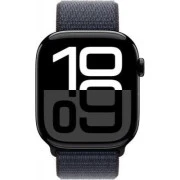 Apple Watch Series 10 GPS 46mm Jet Black Aluminum Case w. Ink Sport Loop (MWWR3)