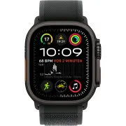 Apple Watch Ultra 2 GPS + Cellular 49mm Black Titan. Case w. Black Trail Loop - S/M (MX4U3)