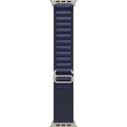 Apple Watch Ultra 2 GPS + Cellular 49mm Natural Titan. Case w. Navy Alpine Loop - Large (MYT33+MXN03)