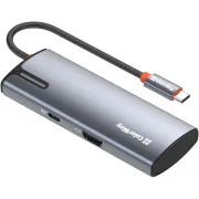 USB-Hub ColorWay Docking Station USB-C 5-в-1 Type C PD 100W/USB3.0х3/HDMI 4К (CW-HUB01)