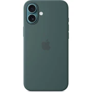 Чехол для мобильного телефона Apple iPhone 16 Plus Silicone Case with MagSafe - Lake Green (MYYH3ZM/A) (UA)