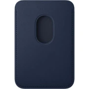 Чохол для мобільного телефону Apple iPhone FineWoven Wallet with MagSafe - Deep Blue (MA6X4ZM/A) (UA)