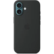 Чохол для мобільного телефону Apple iPhone16 Silicone Case with MagSafe - Black (MYY13ZM/A) (UA)