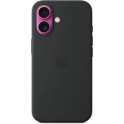 Чохол для мобільного телефону Apple iPhone16 Silicone Case with MagSafe - Black (MYY13ZM/A) (UA)