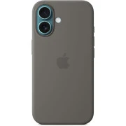Чохол для мобільного телефону Apple iPhone16 Silicone Case with MagSafe - Stone Gray (MYY33ZM/A) (UA)