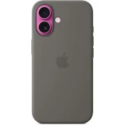 Чохол для мобільного телефону Apple iPhone16 Silicone Case with MagSafe - Stone Gray (MYY33ZM/A) (UA)