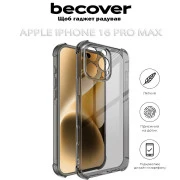 Чохол для мобільного телефону BeCover Anti-Shock Apple iPhone 16 Pro Max Grey (712304) (UA)