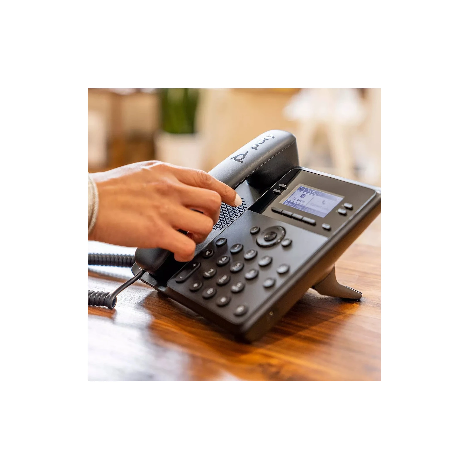 IP телефон Poly Edge B10 (84C19AA) (UA) Тип підключення: дротовий;