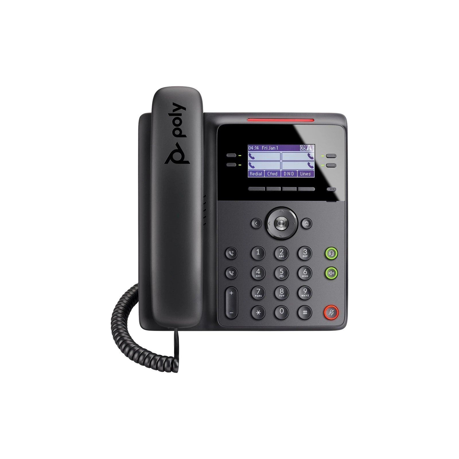 IP телефон Poly Edge B30 (82M84AA) (UA) Тип підключення: дротовий;