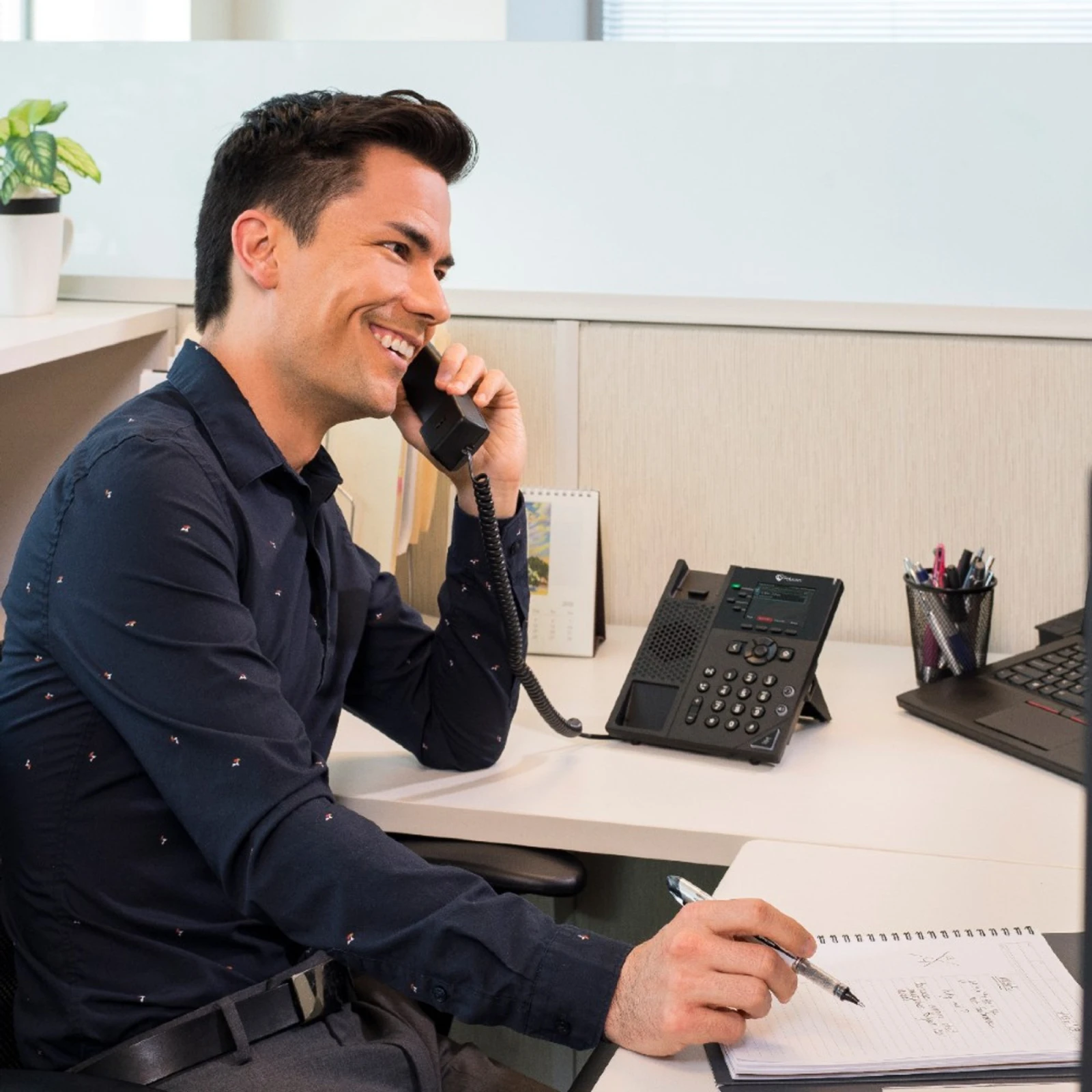 IP телефон Poly OBi VVX ​​250 (89B58AA) (UA) Тип підключення: дротовий;