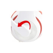 Навушники Gembird MHS-03 White/Red (MHS-03-WTRD) (UA)