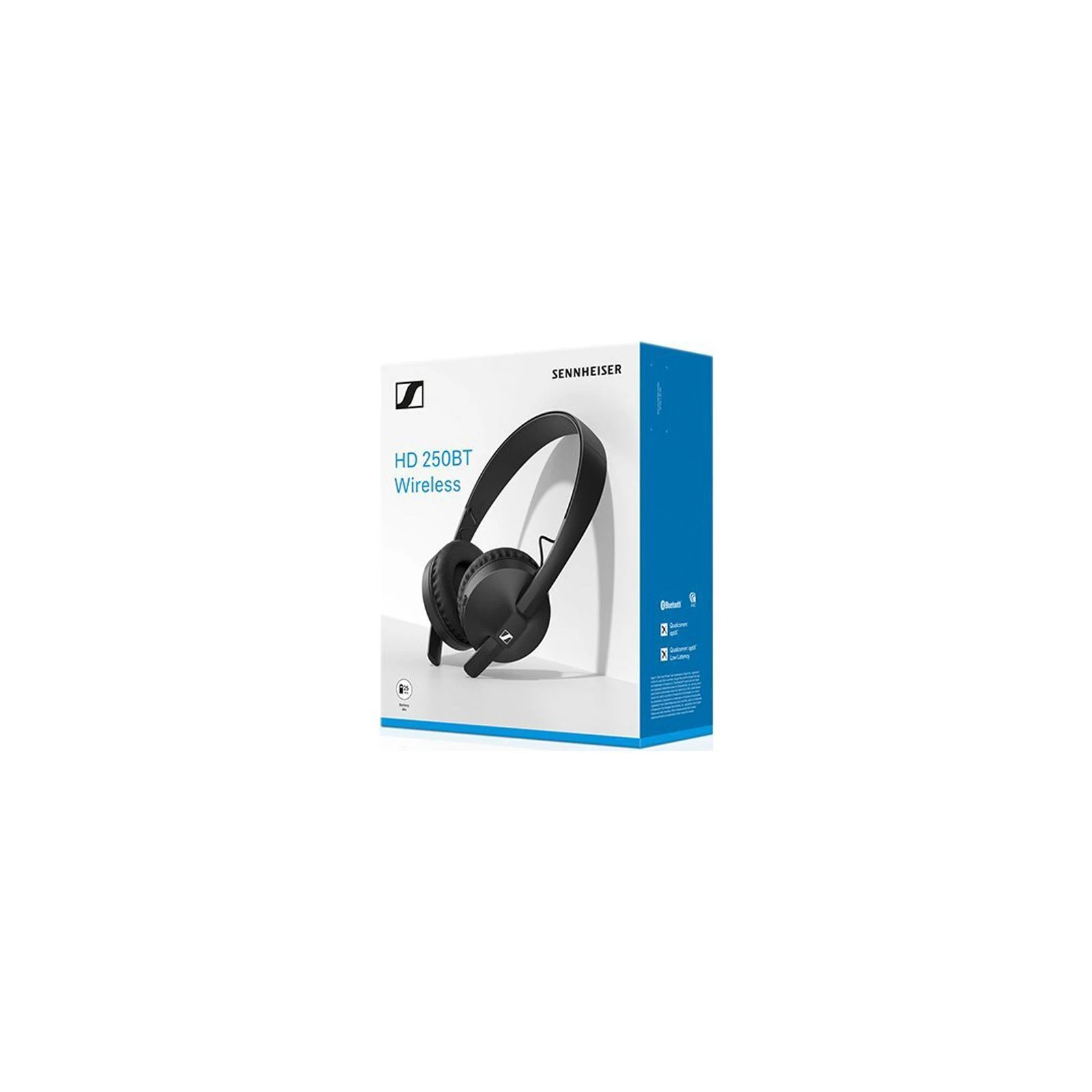 Наушники Sennheiser HD 250 BT Black (508937) (UA) Подключение беспроводное
