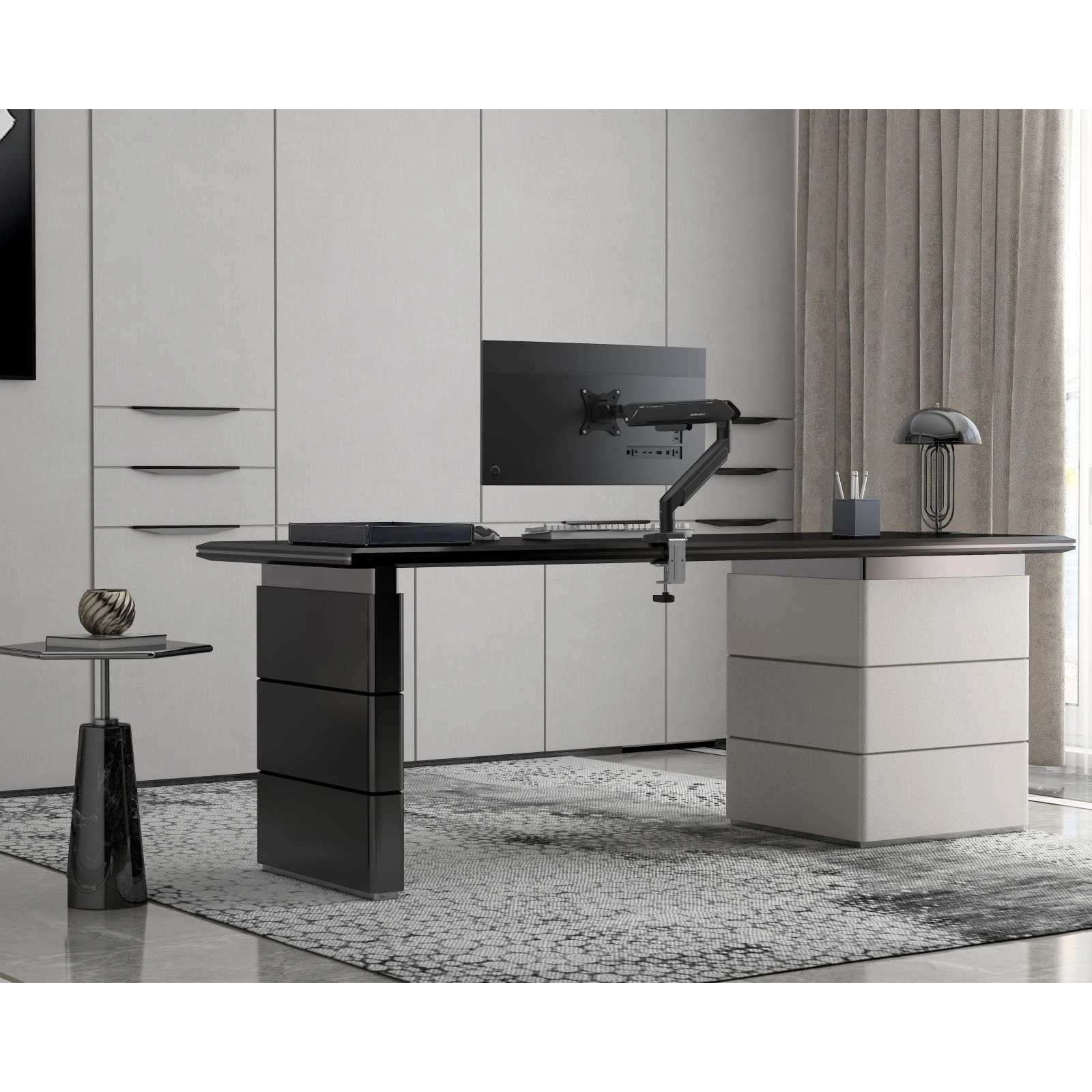 OfficePro Anda Seat Stealth PRO II 17 (AD-W-A9-1S-BB) (UA) Назначение: для монитора, для