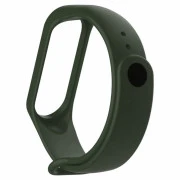 Ремінець для фітнес браслета BeCover Silicone для Xiaomi Mi Band 3/4 Khaki (704649) (UA)