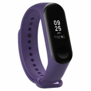 Ремінець для фітнес браслета BeCover Silicone для Xiaomi Mi Band 3/4 Khaki (704649) (UA)