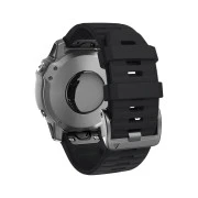 Ремінець для смарт-годин Armorstandart Silicone 22mm для Garmin Fenix ​​5/6 Black (ARM60796) (UA)