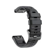 Ремінець для смарт-годин Armorstandart Silicone 22mm для Garmin Fenix ​​5/6 Black (ARM60796) (UA)