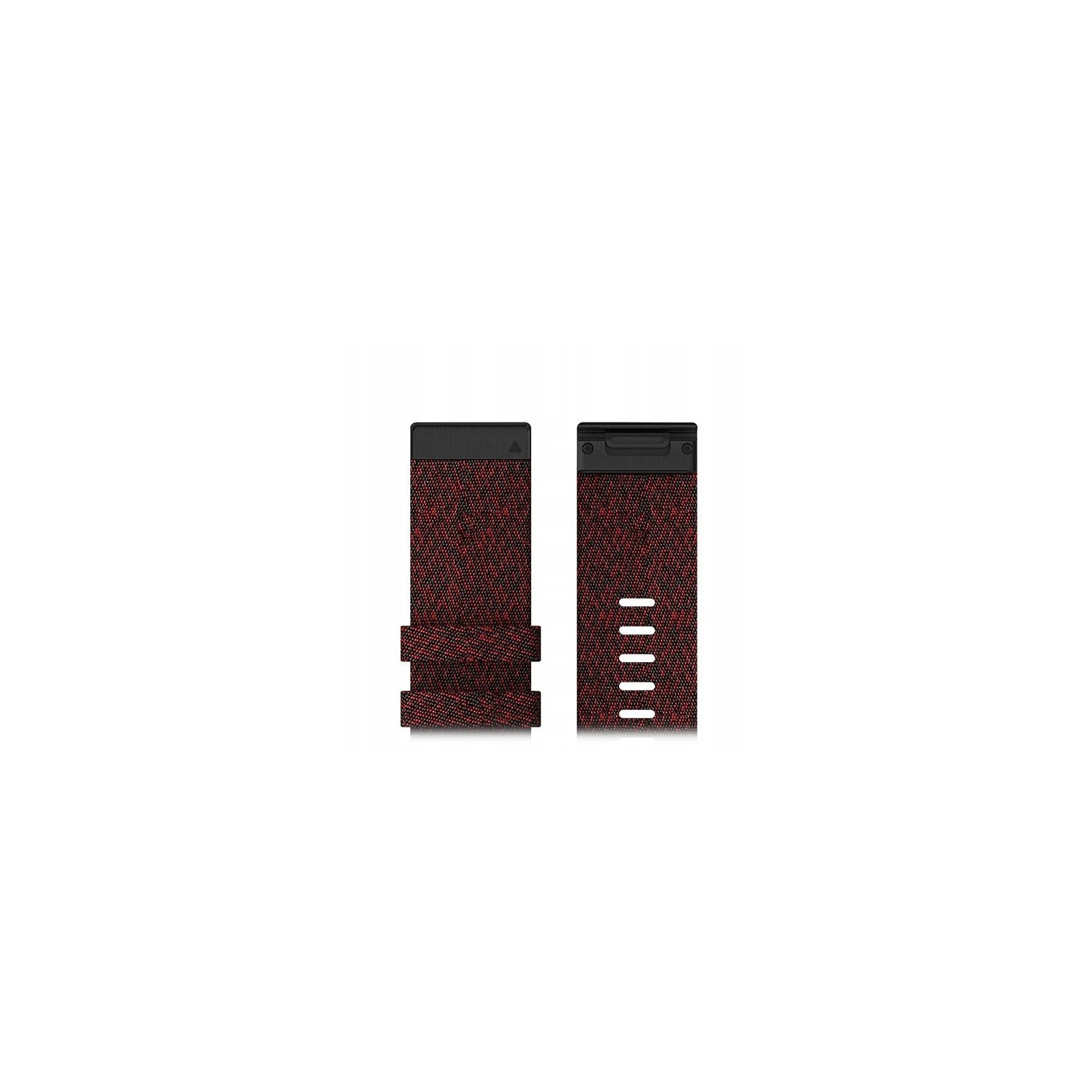 Ремешок для смарт-часов Garmin fenix 6X 26mm QuickFit Heathered Red Nylon (010-12864-06) (UA) Совместимость: Garmin Fenix 6X; Цвет: