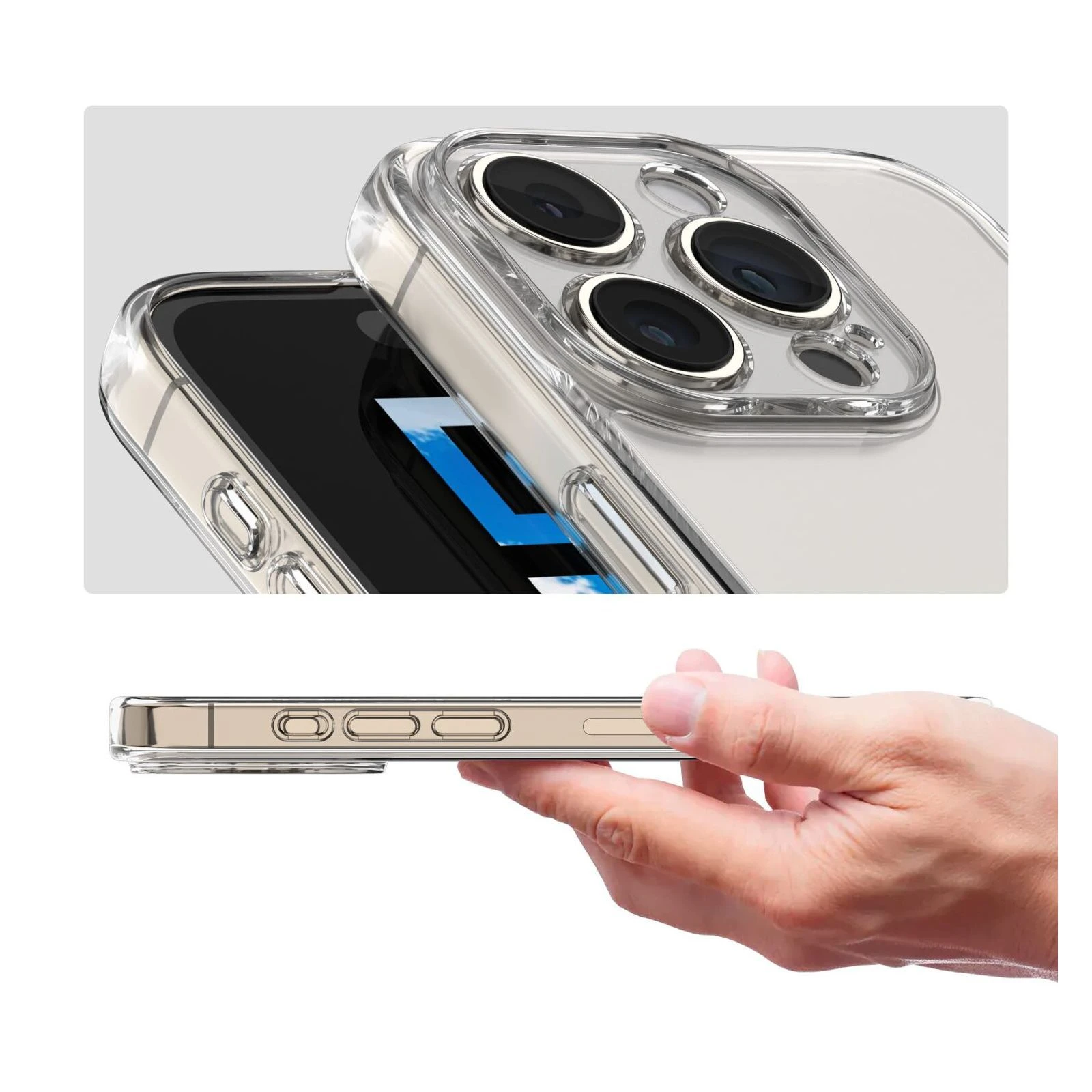 Чохол для мобільного телефону BeCover Apple iPhone 16 Pro Transparancy (712279) (UA) Призначення модельний