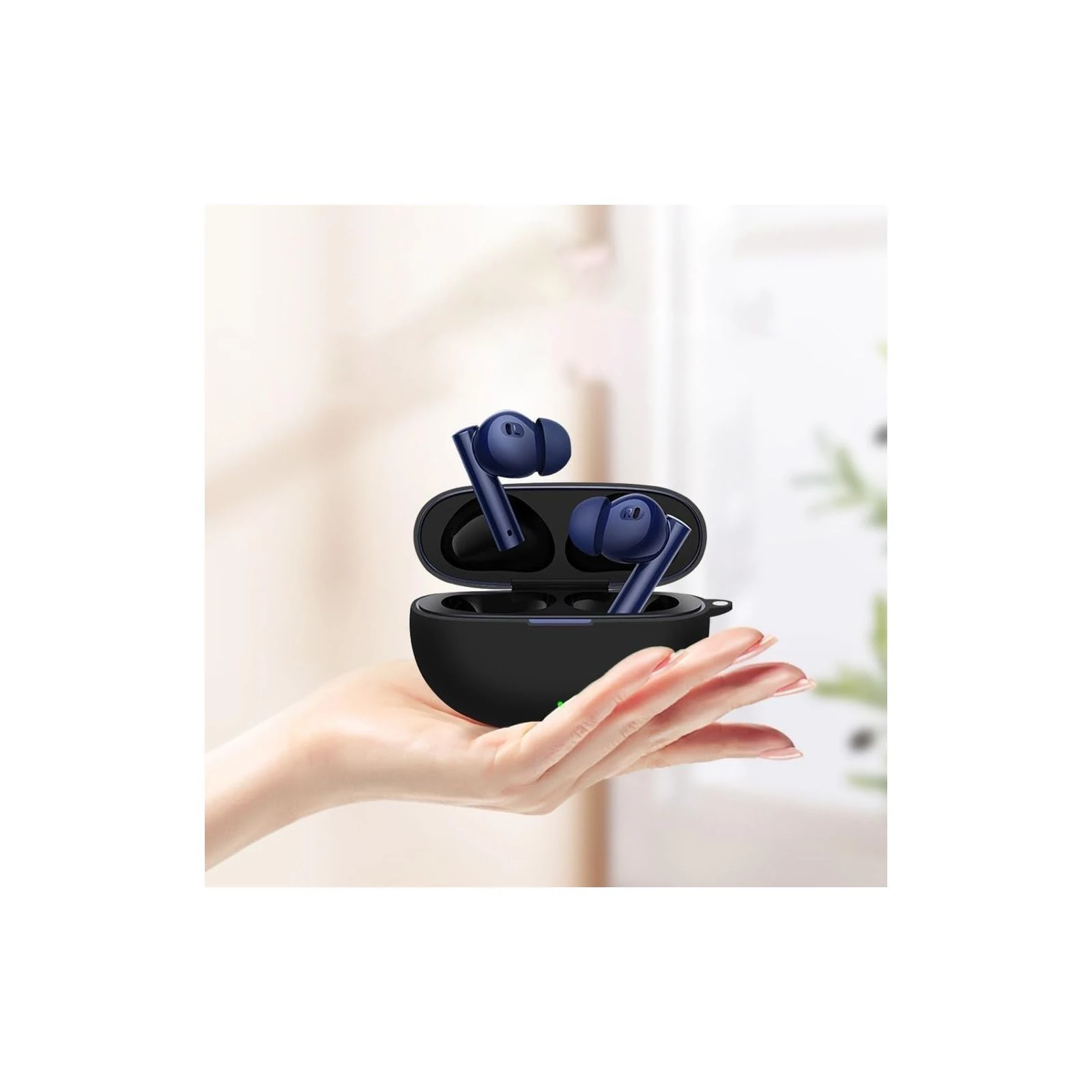 Чехол для наушников BeCover Silicon для Realme Buds Air 6 Pro Black (712018) (UA) Совместимость с брендом: Realme;