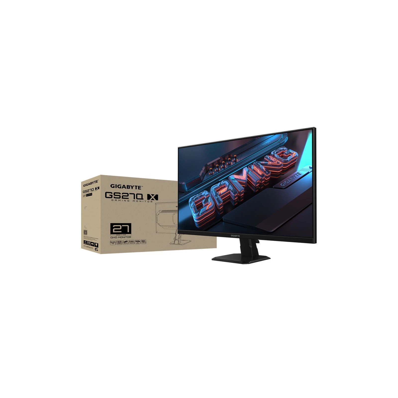 GIGABYTE GS27Q X Gaming Monitor (UA) Діагональ дисплея 27