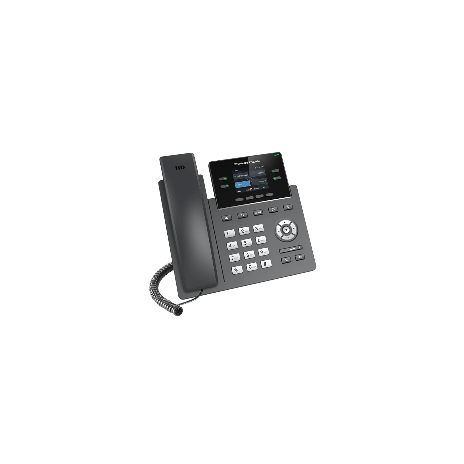 IP телефон Grandstream GRP2612G (UA) Голосовые кодеки: iLBC, G.729 A / B,